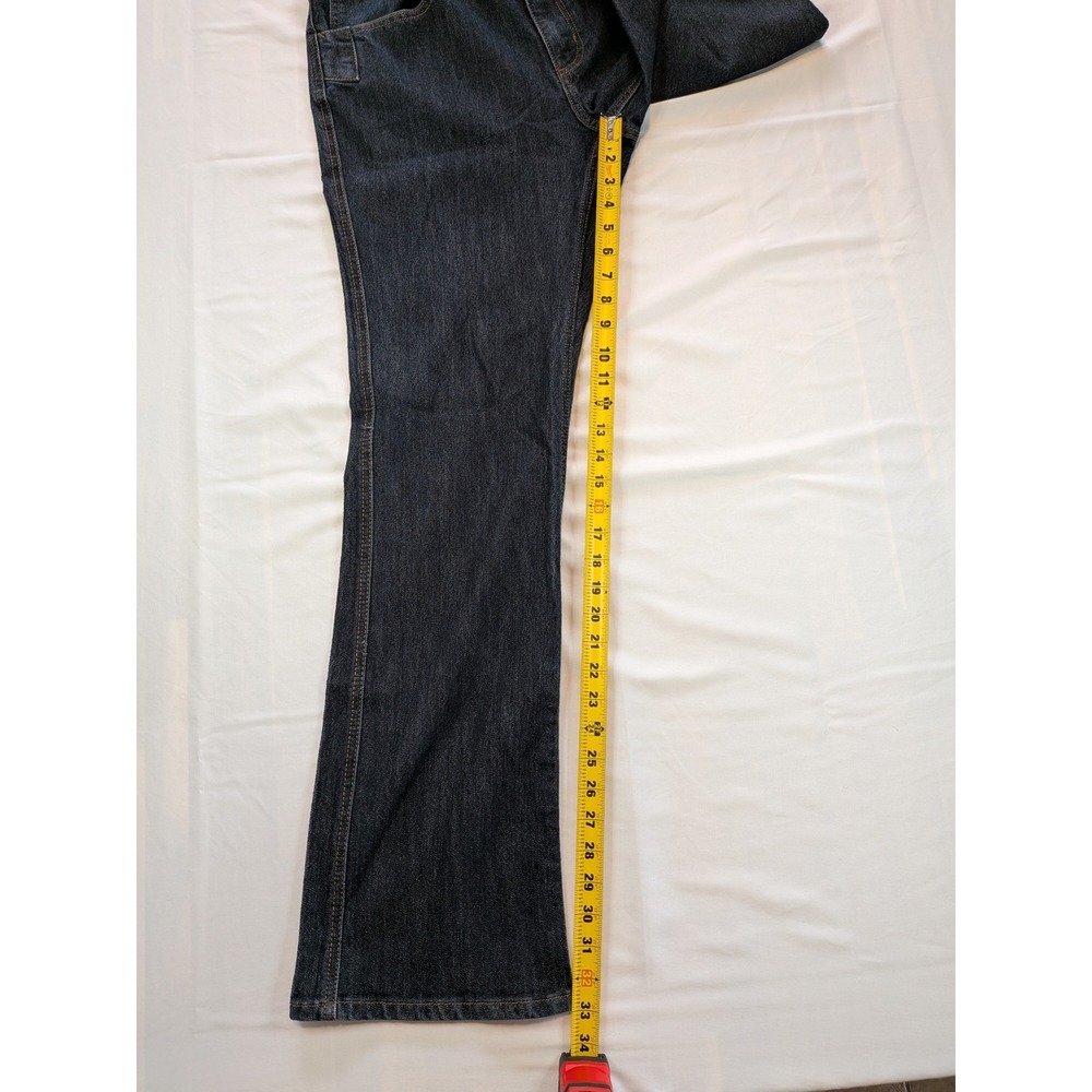 Redhead Ranch Ranch Fit Boot Cut Jeans 35x34 Dark Indigo Stretch - Picture 6 of 12